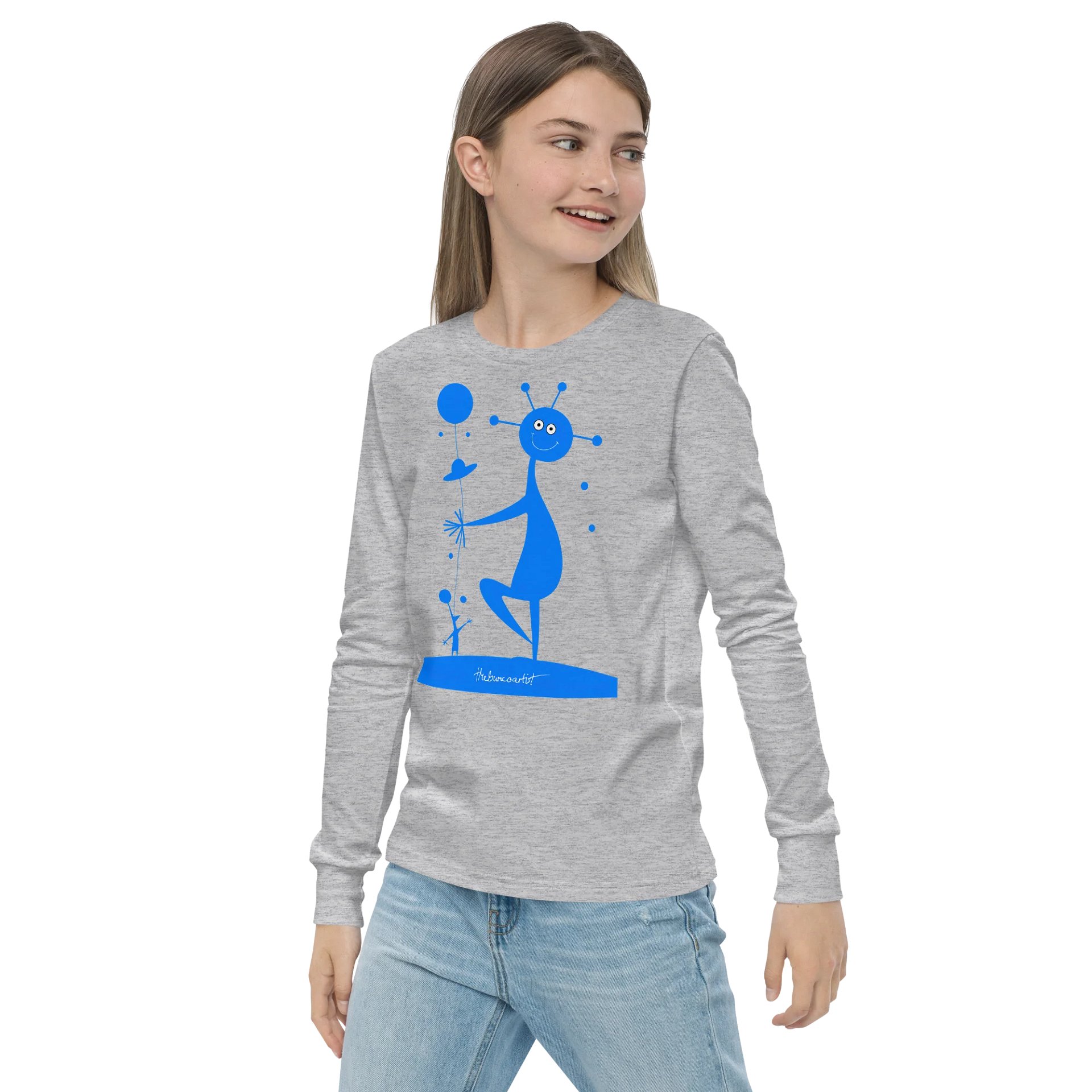 Bella+Canvas Youth Long Sleeve T-Shirt product image (3)