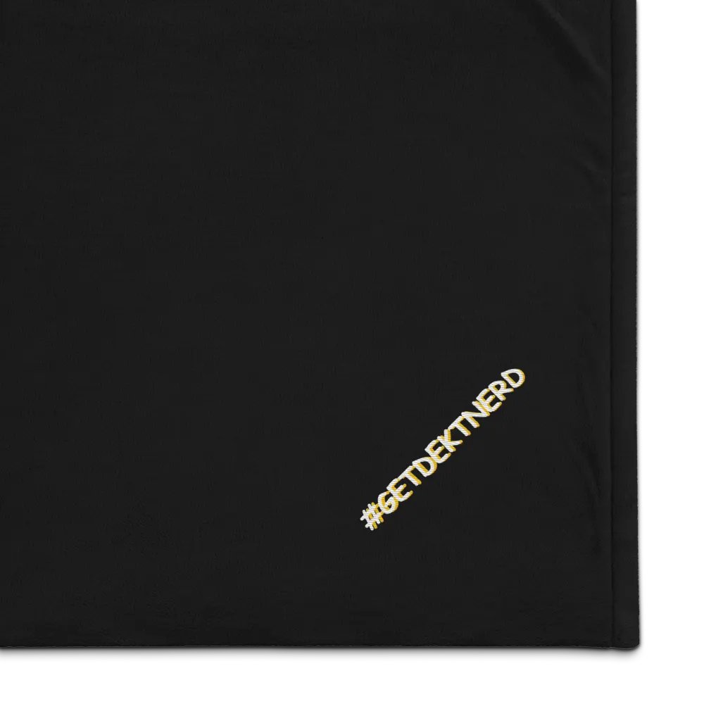 #GETDEKTNERD Sherpa Blanket product image (1)