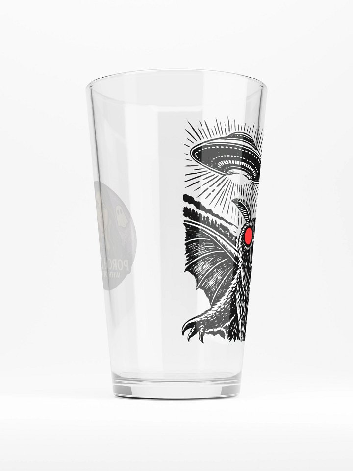 MOTHMAN SELFIE SHAKER PINT GLASS 16oz product image (2)