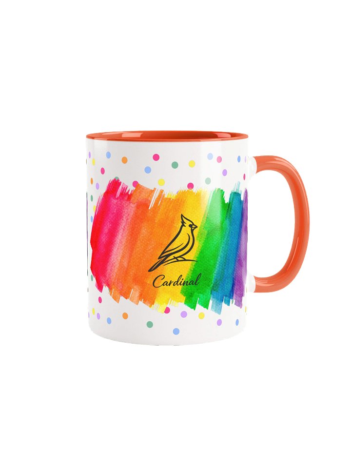 Colorburst Cardinal Silhouette Mug – 11oz / 15oz product image (36)