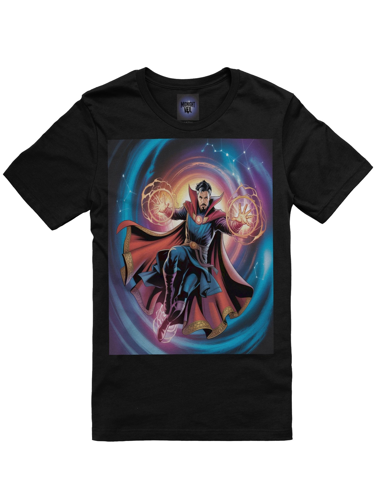 Doctor Strange Mystic Maelstrom Supersoft T-Shirt – Sorcerer Supreme Swirl product image (3)