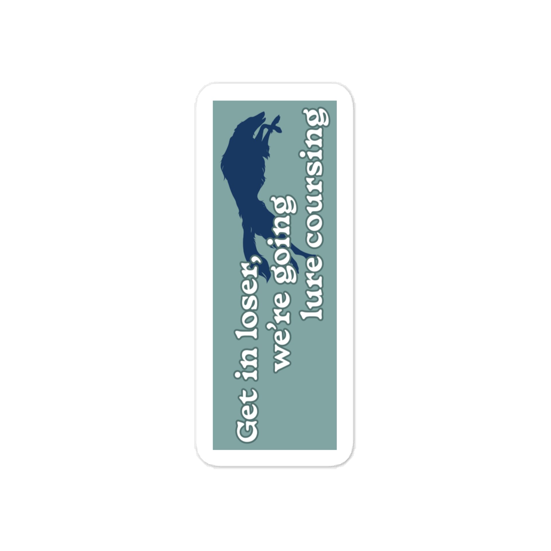 Lure Coursing Sticker - Green product image (1)