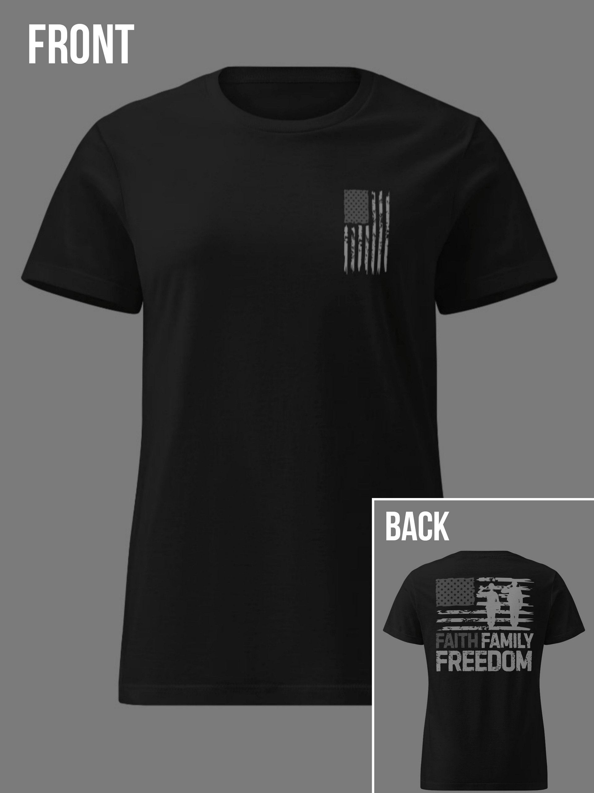 Faith Family Freedom Women's T-Shirt product image (1)