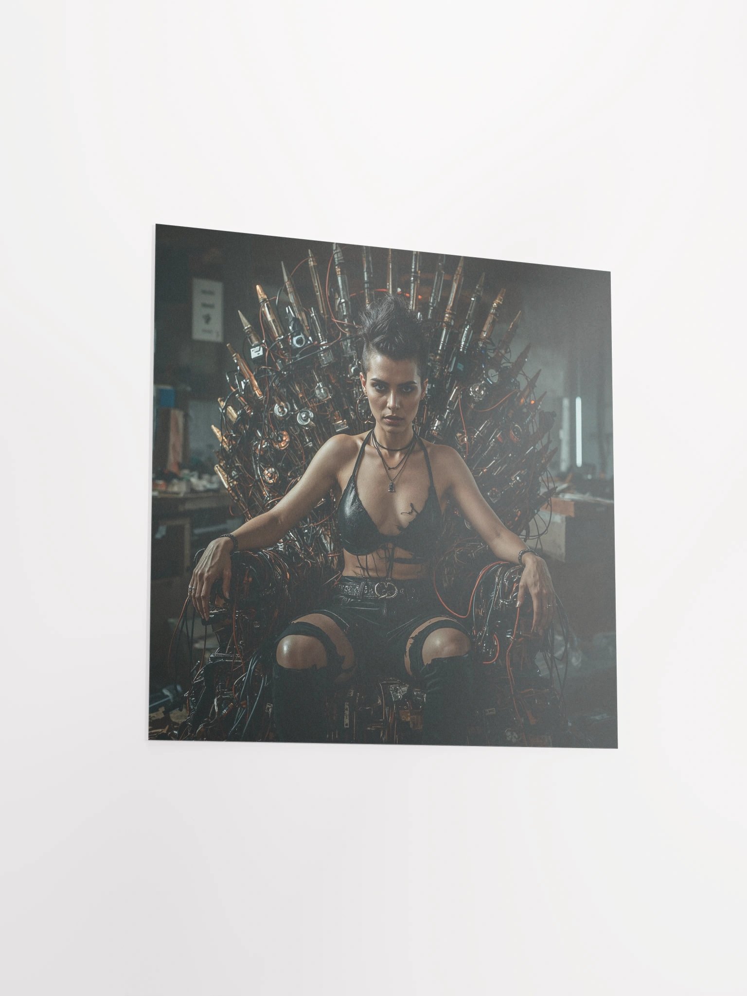 Wired Throne Matte Poster product image (14)