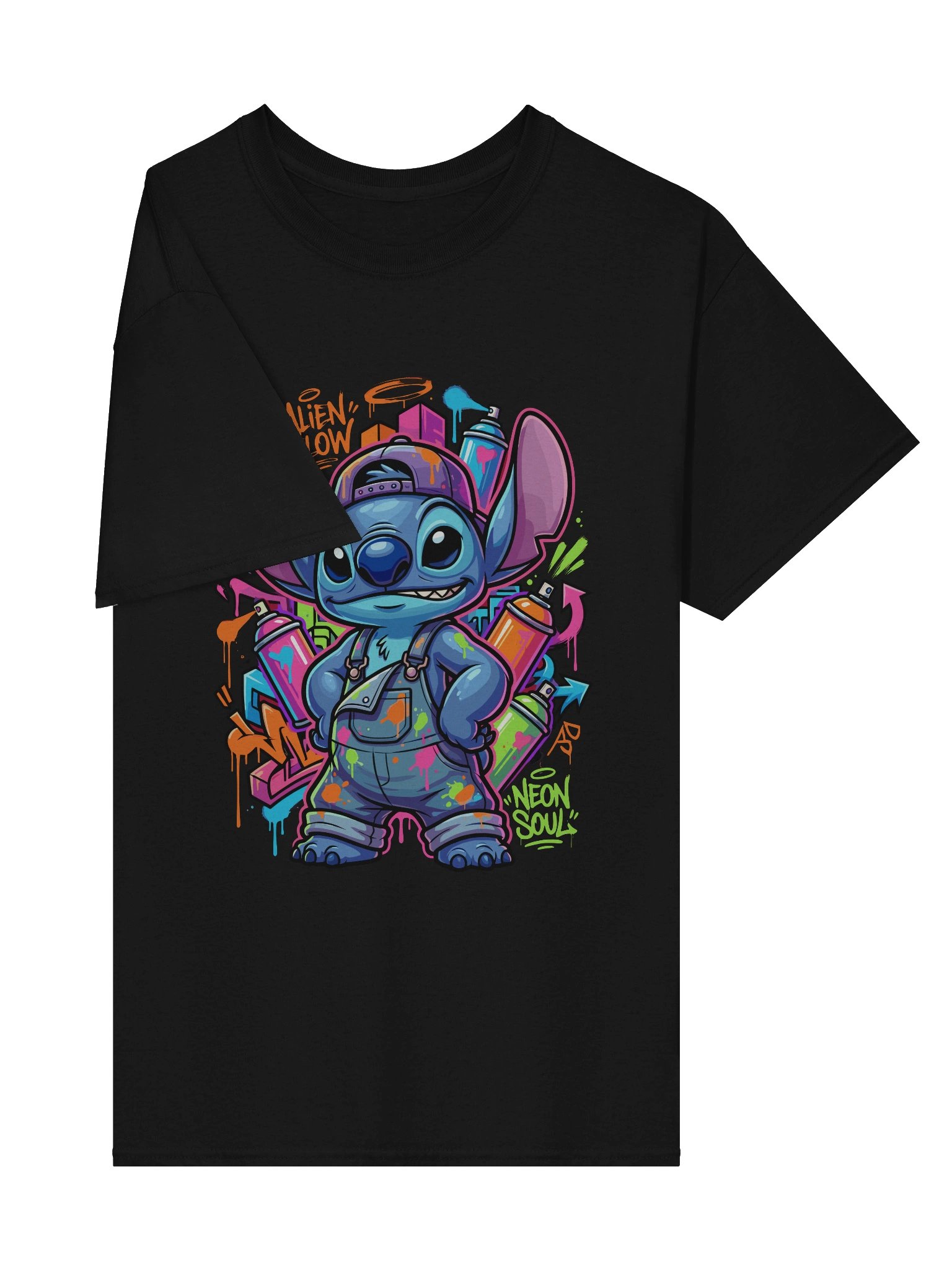 Stitch graffiti t-shirt product image (31)