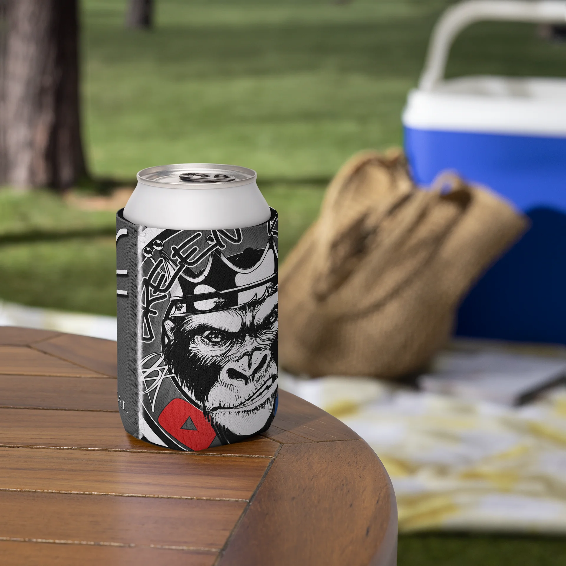 Signature 2 Gorilla Koozie - Grey (regular) product image (5)