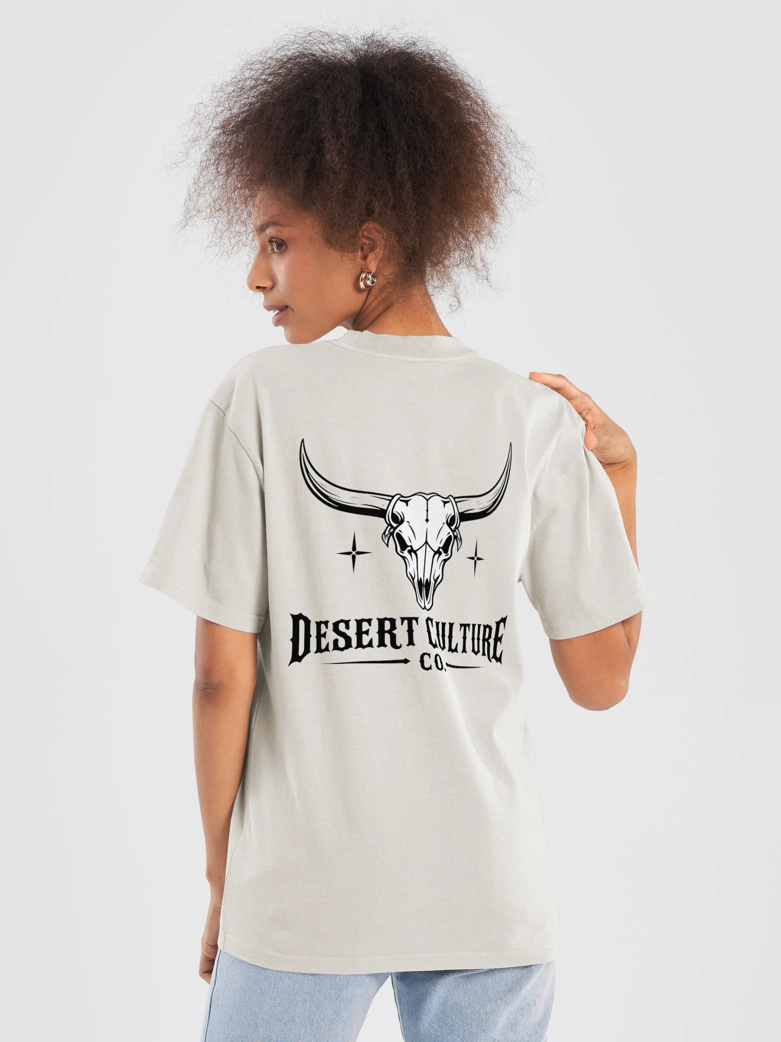 Desert Culture Co. Oversized Faded T-Shirt product image (16)