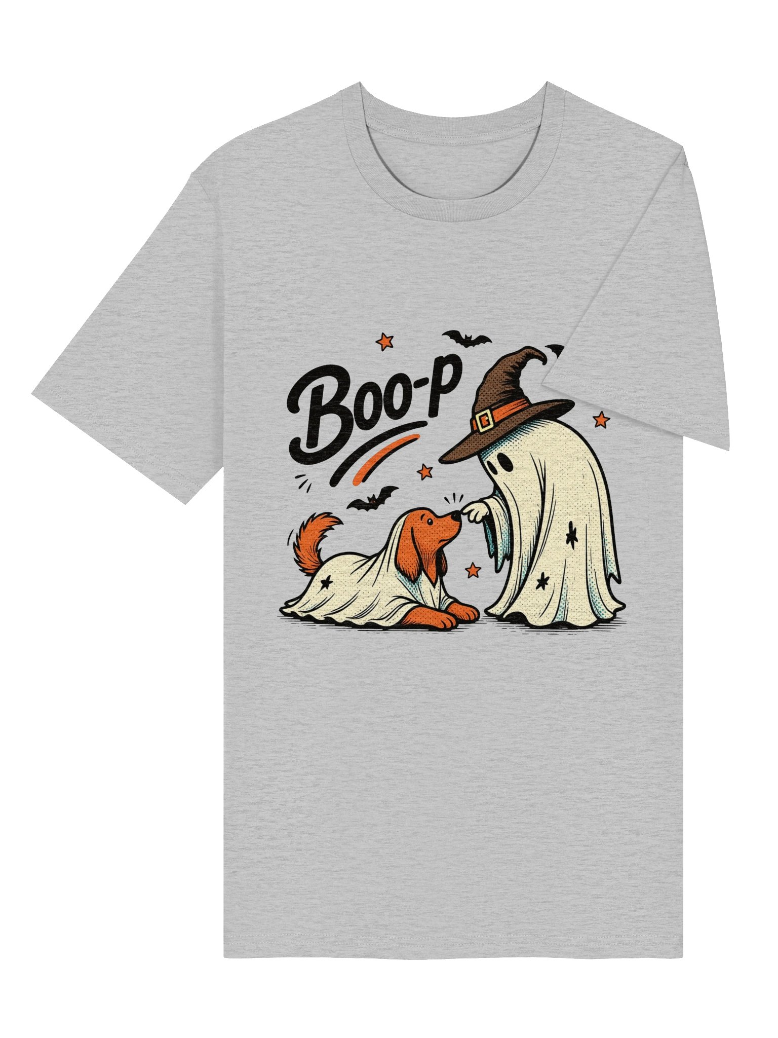 Boo-P Ghost Dogs Halloween Tee product image (3)