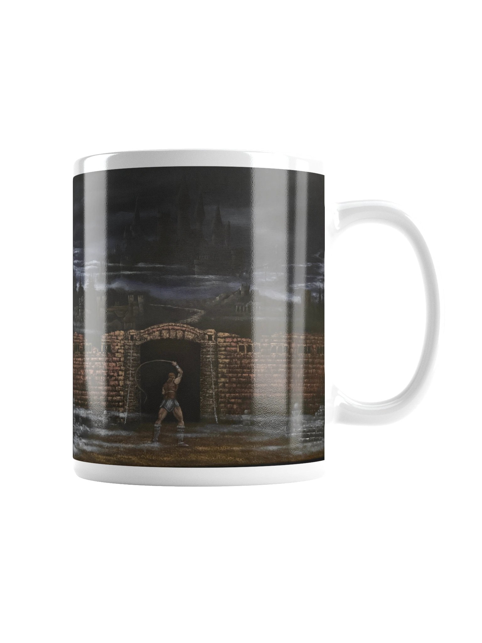 Castlevania Gate White Mug product image (1)