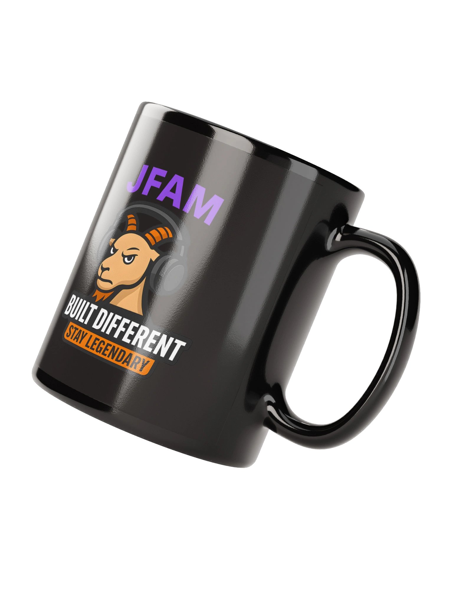 Legendary Goat Headphones Mug product image (4)