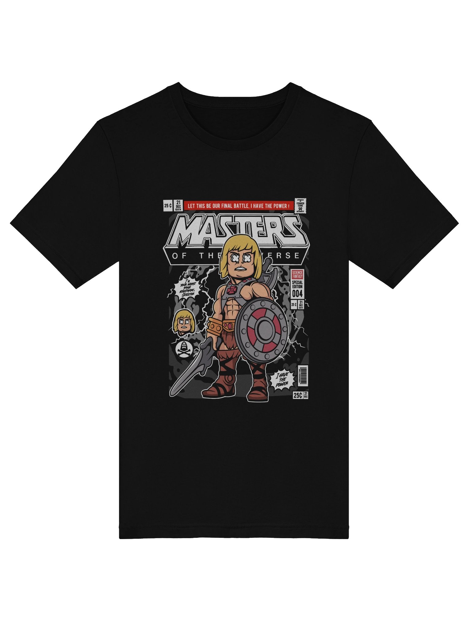Epic Warrior Comic Book T-Shirt product image (5)