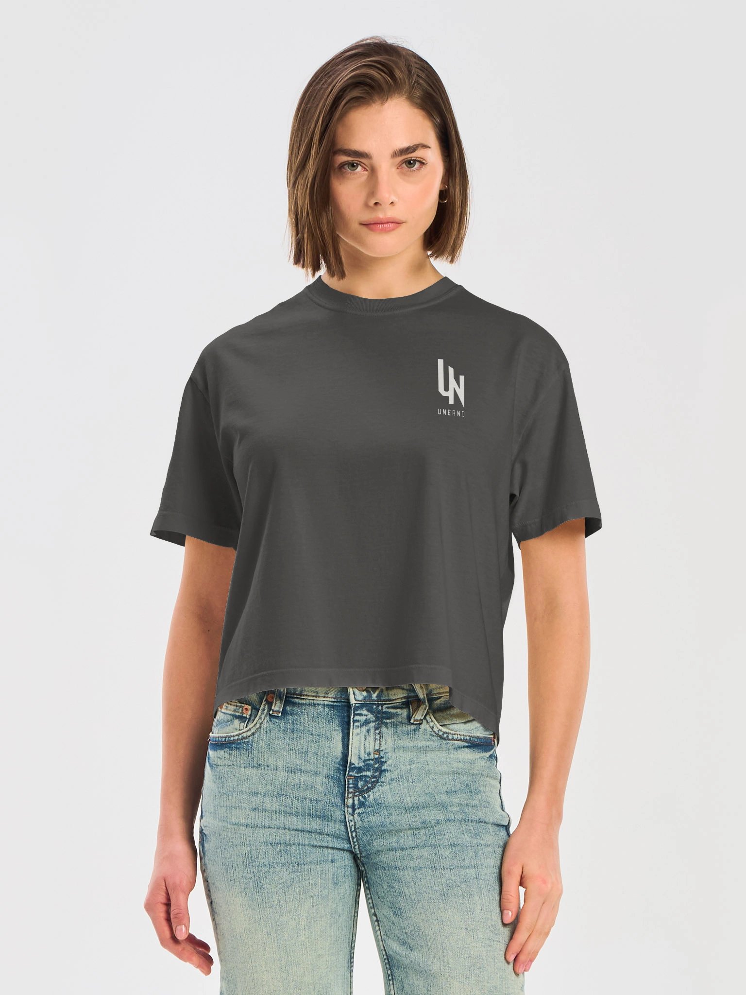 DIFFERENT STORIES. SAME GRACE. — Women’s Heavyweight Boxy Tee product image (5)