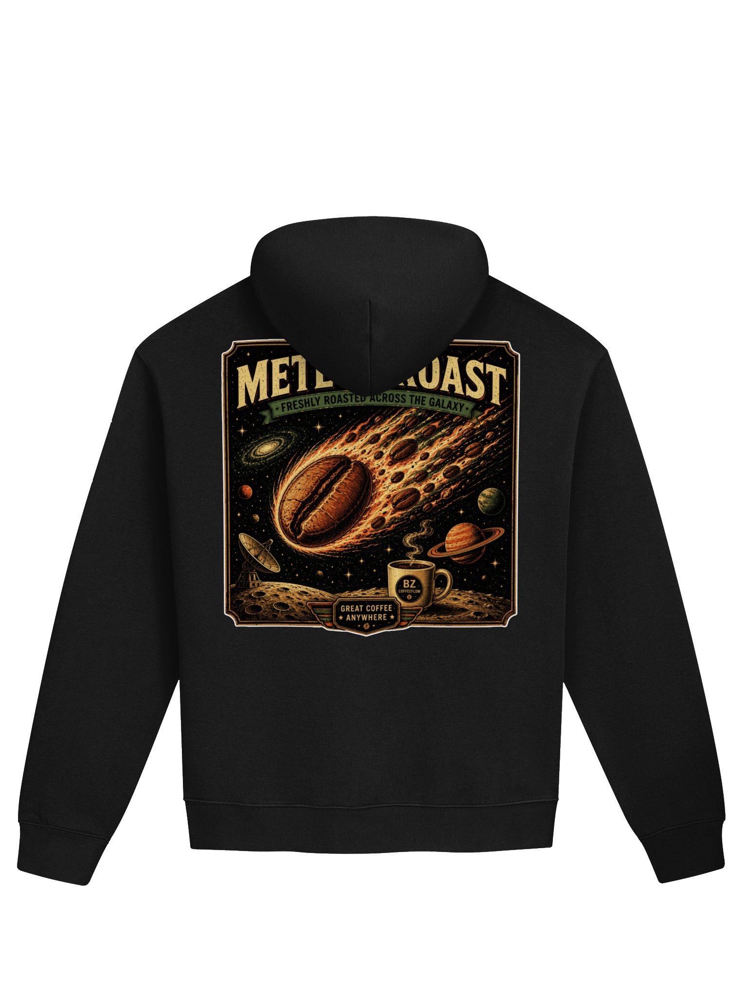 Meteor Roast – Freshly Roasted Across the Galaxy | Men’s Hoodie product image (8)