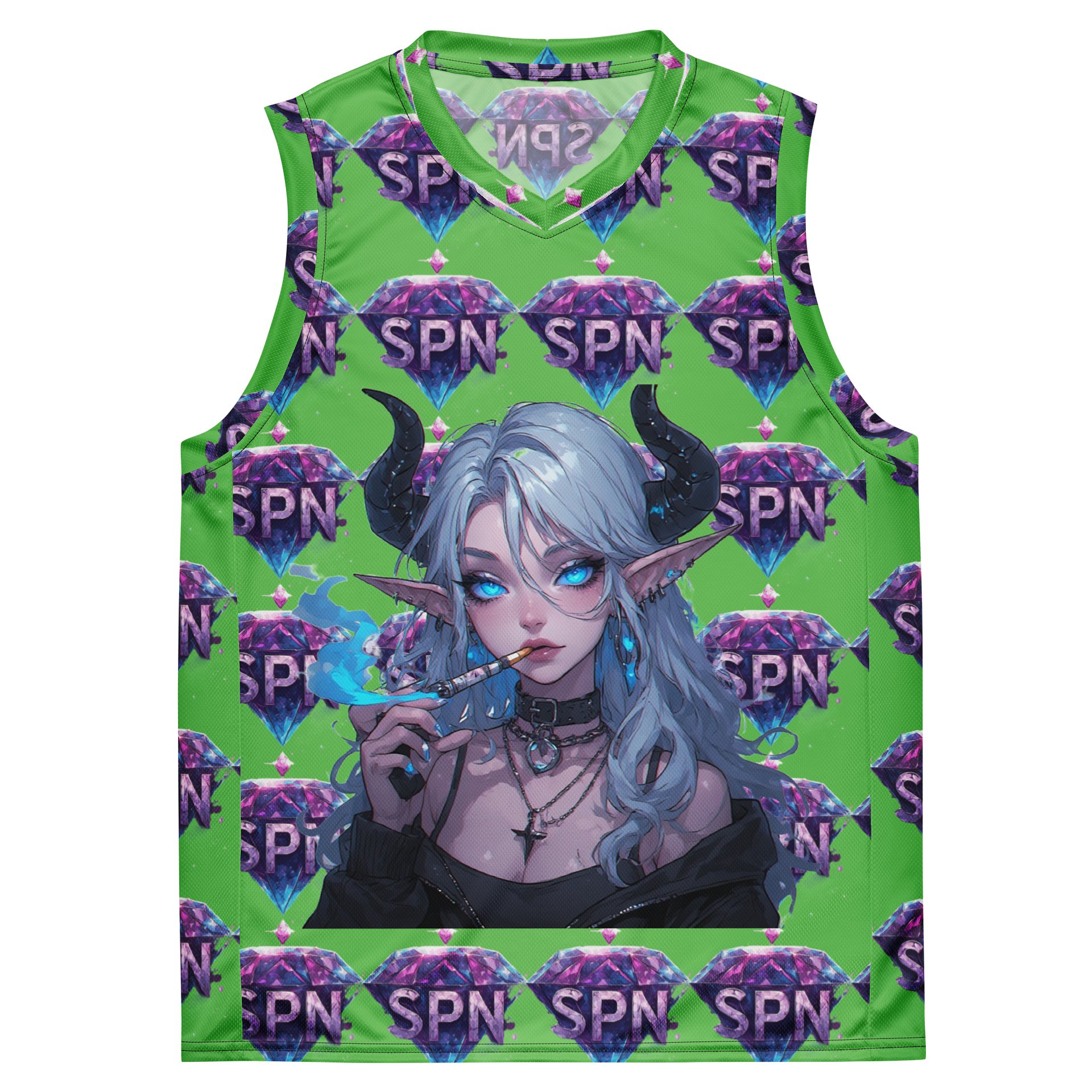 SPN Jewel Unisex Basketball Jersey product image (2)