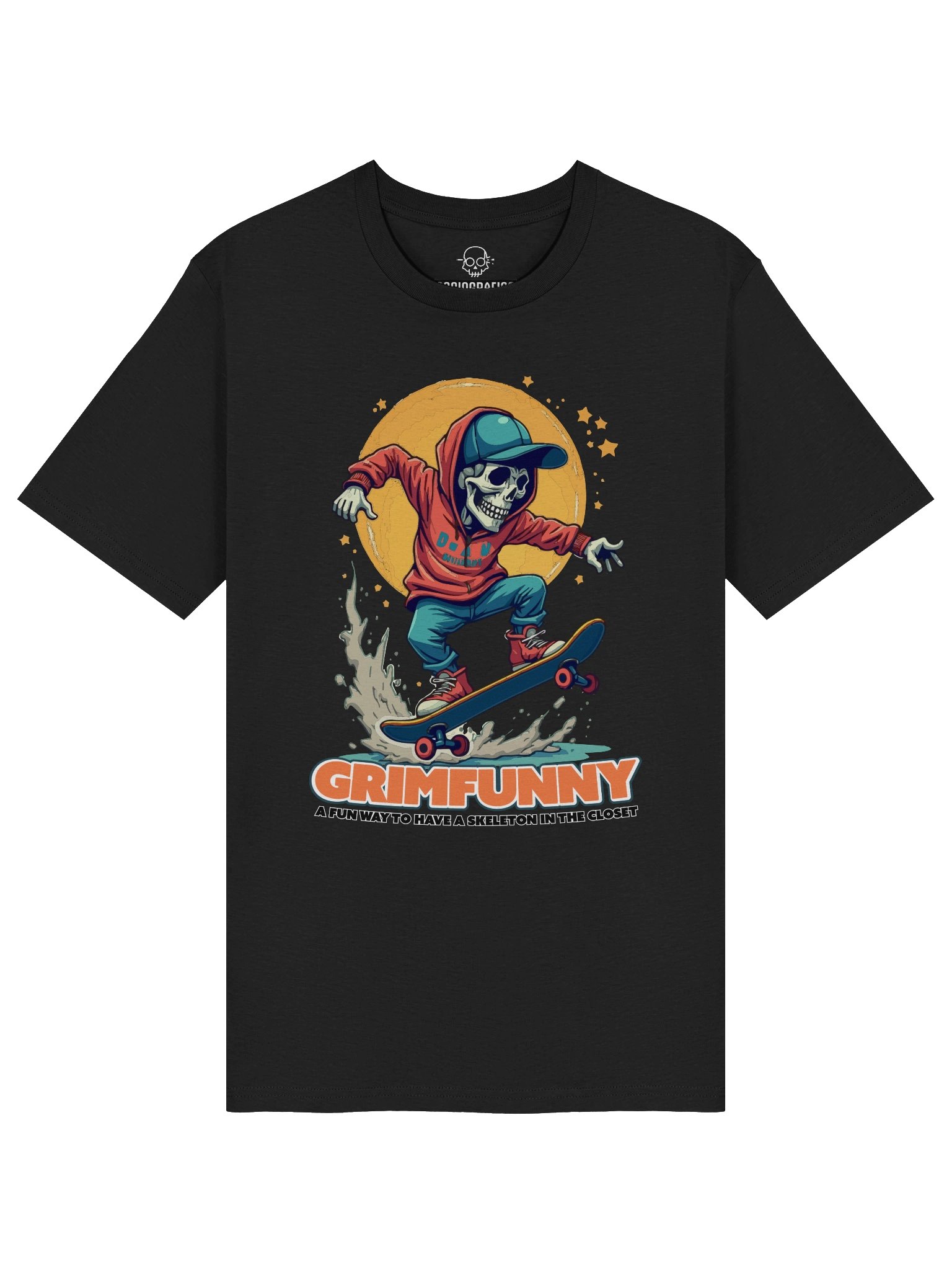 SOCIOGRAFICO // GRIMFUNNY_02: The Skeleton Closet Tee product image (2)