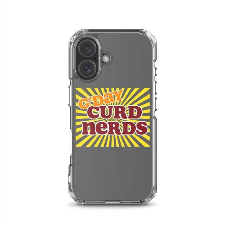 G'day Curd Nerds iPhone Case product image (23)
