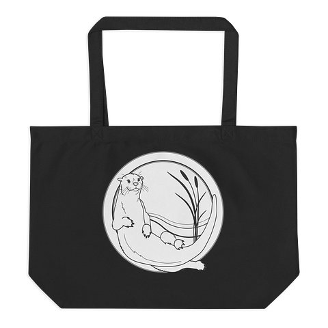 Smithsonian Environmental Research Center Large Otter Tote (Black) product image (1)