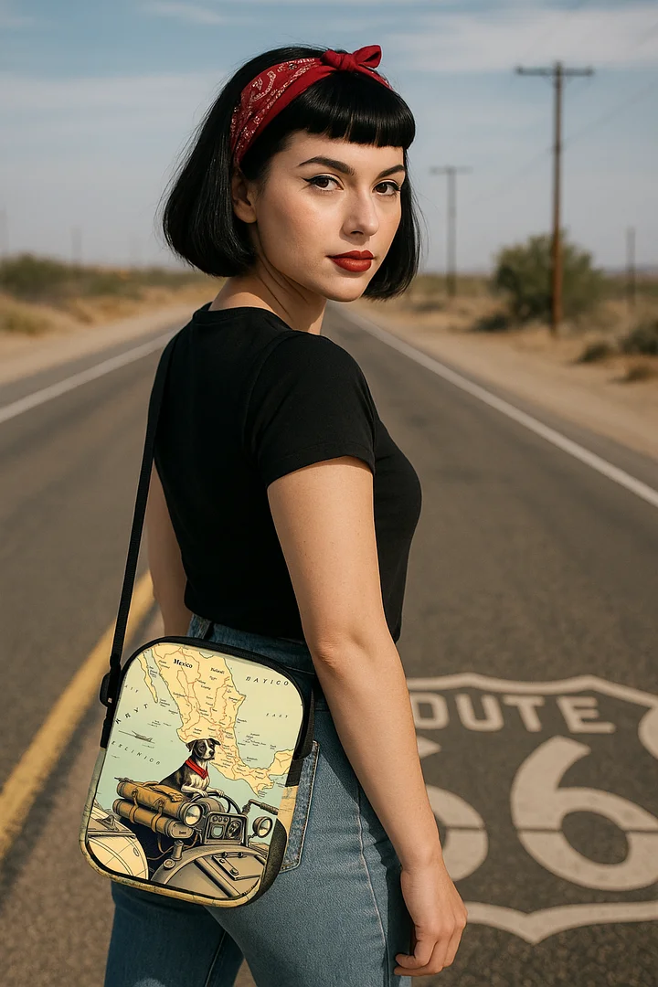Perro Piloto Mini — México Map Crossbody product image (1)