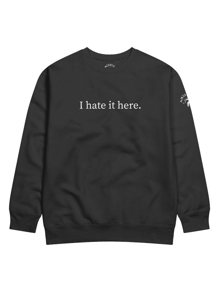 I Hate it Here Toaster Bath Crew Neck product image (3)