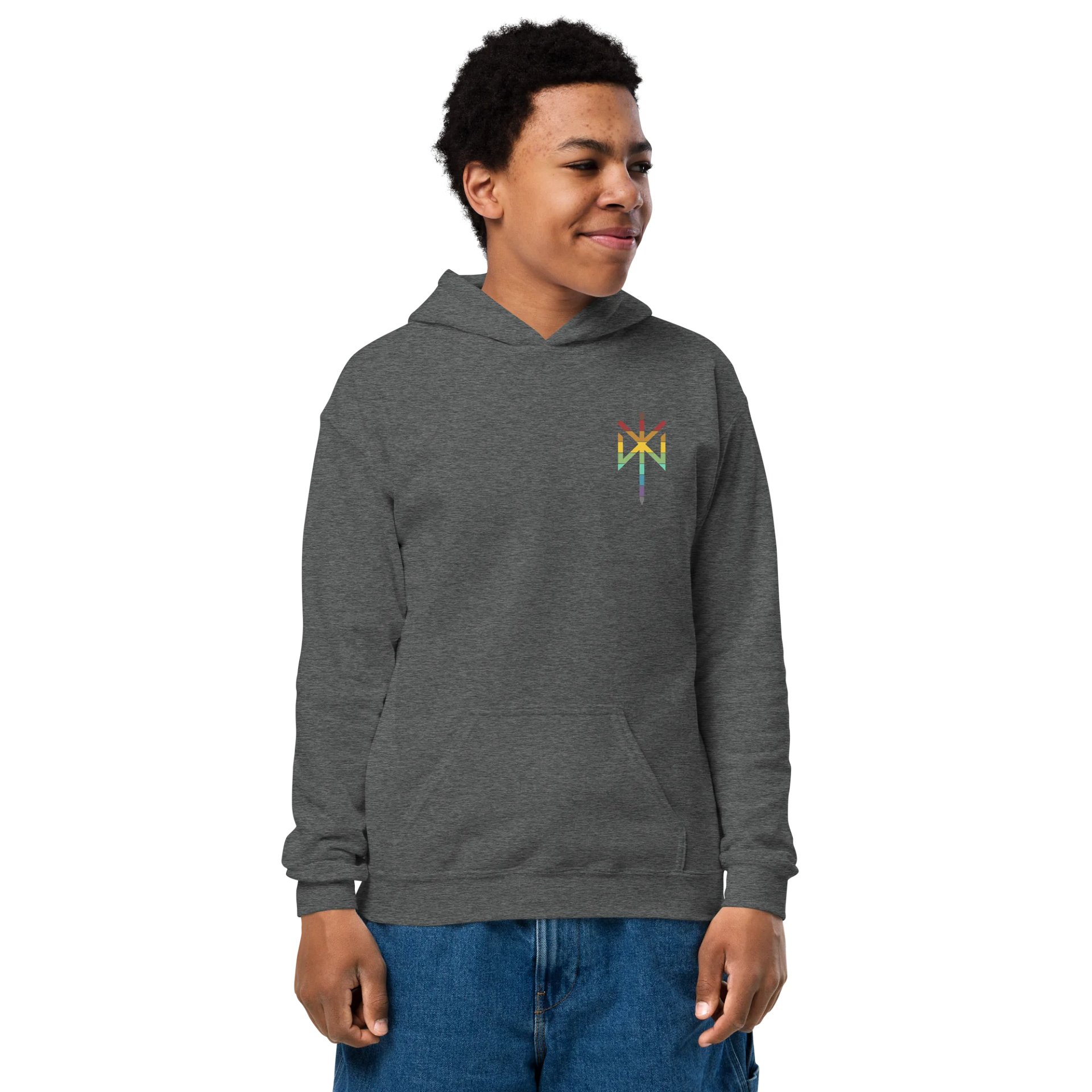 YOUTH BIFROST AE BIND RUNE POCKET HOODIE product image (11)