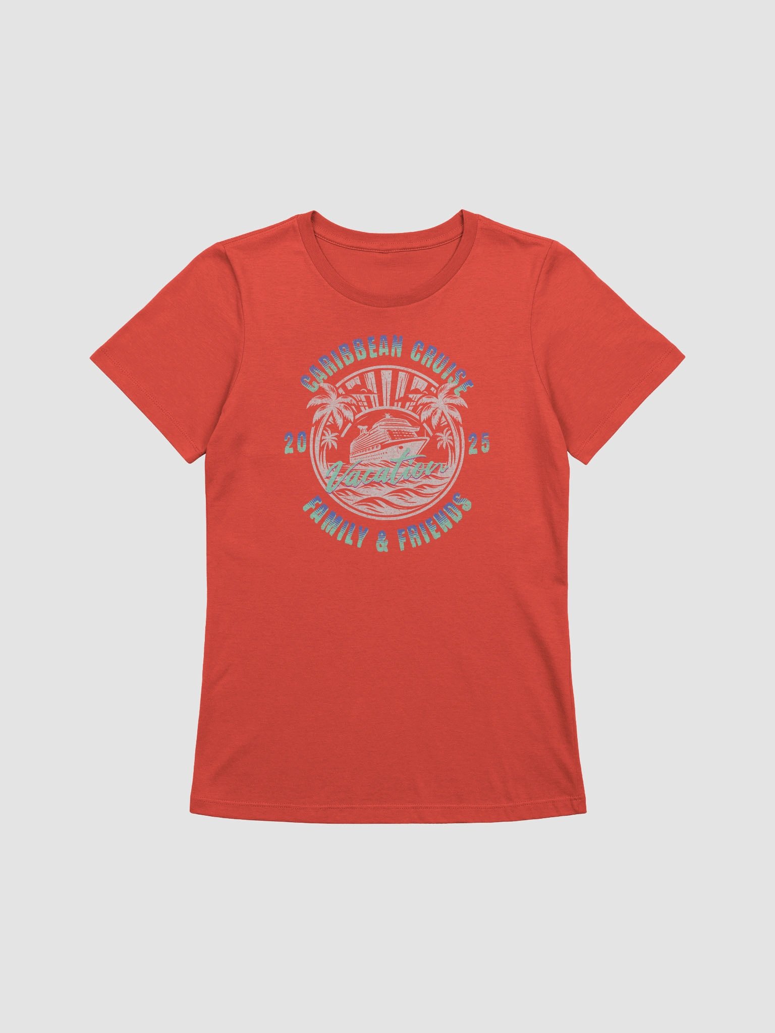 Tropical Vacation Vibes Women's Relaxed T-Shirt product image (4)