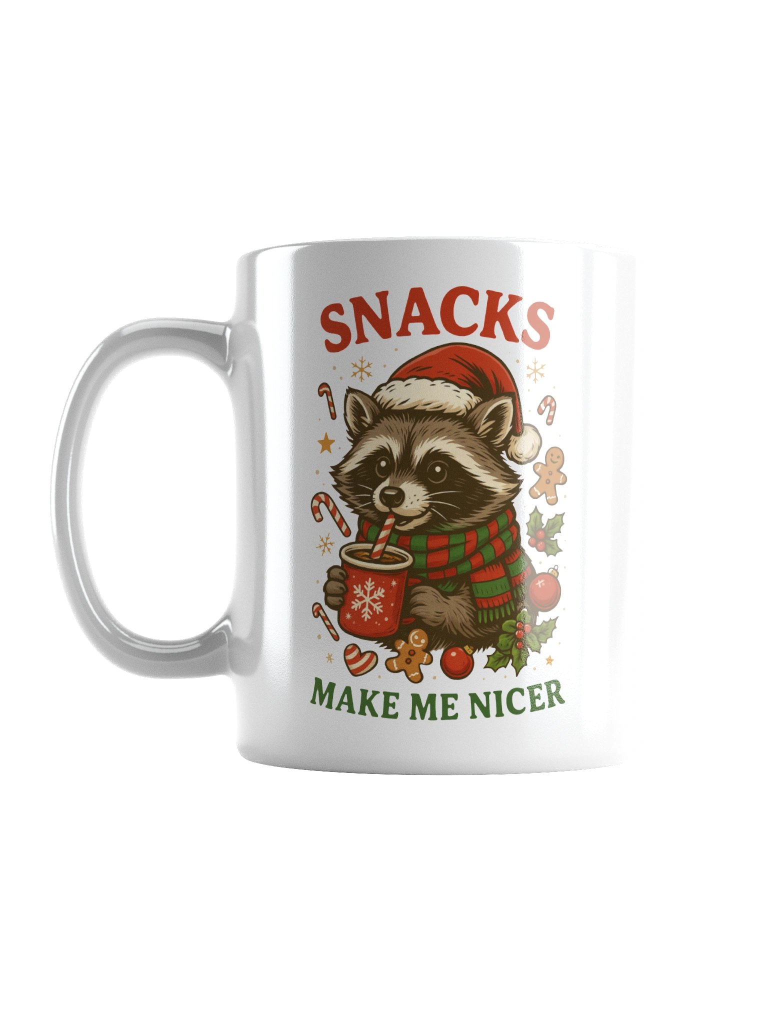 Cocoa Raccoon Holiday Mug product image (1)