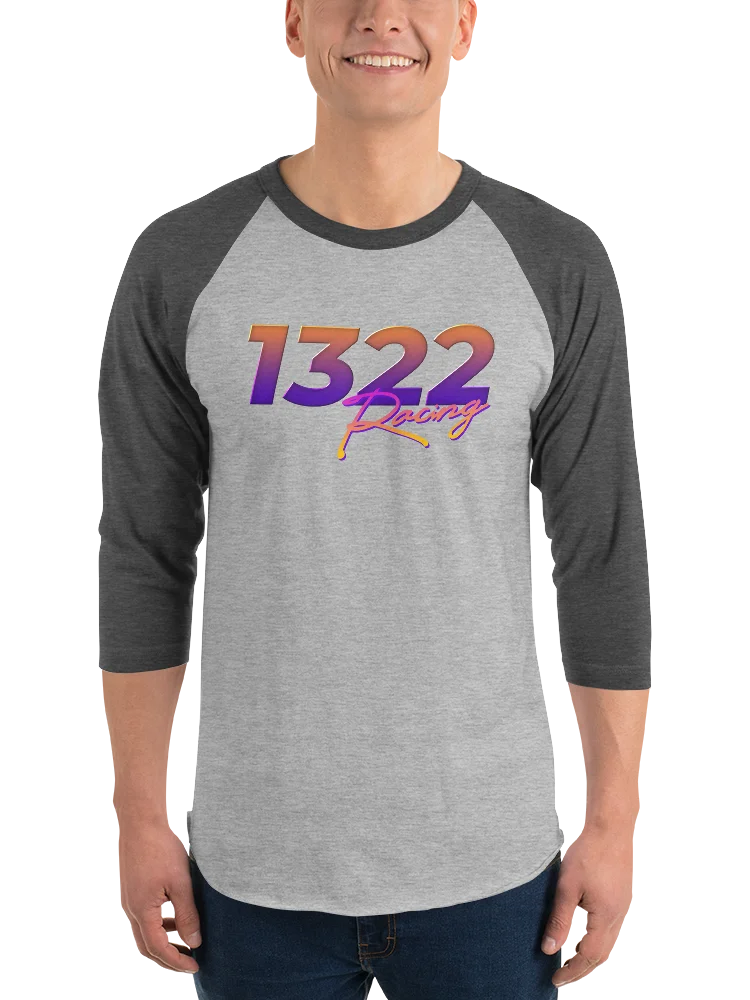 1322 Racing Baseball Tee product image (2)