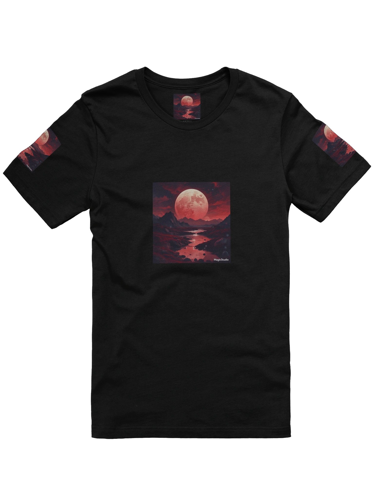 Crimson Moonlight T-Shirt product image (1)