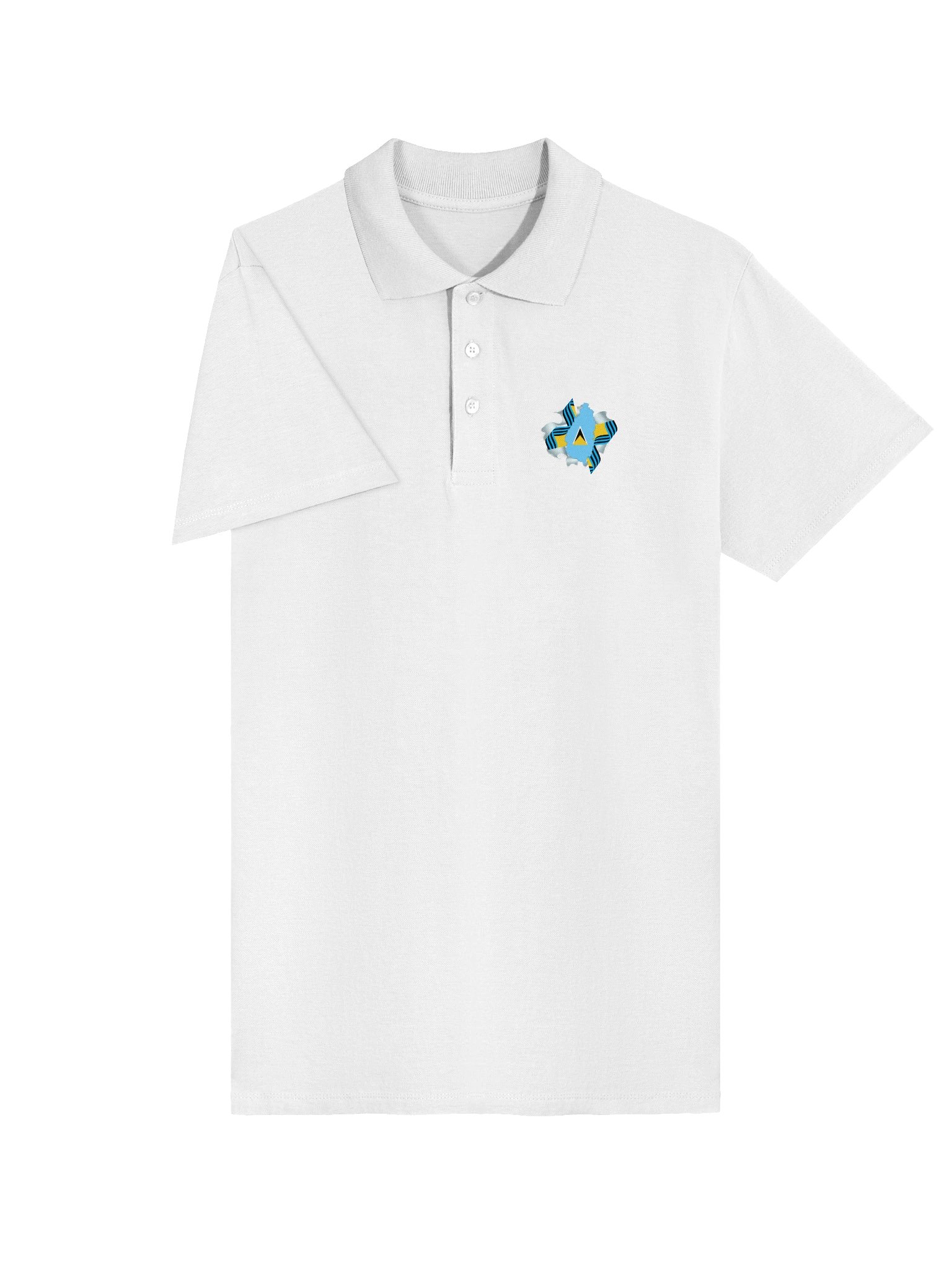 Saint Lucia Island-Inspired Premium Polo product image (63)