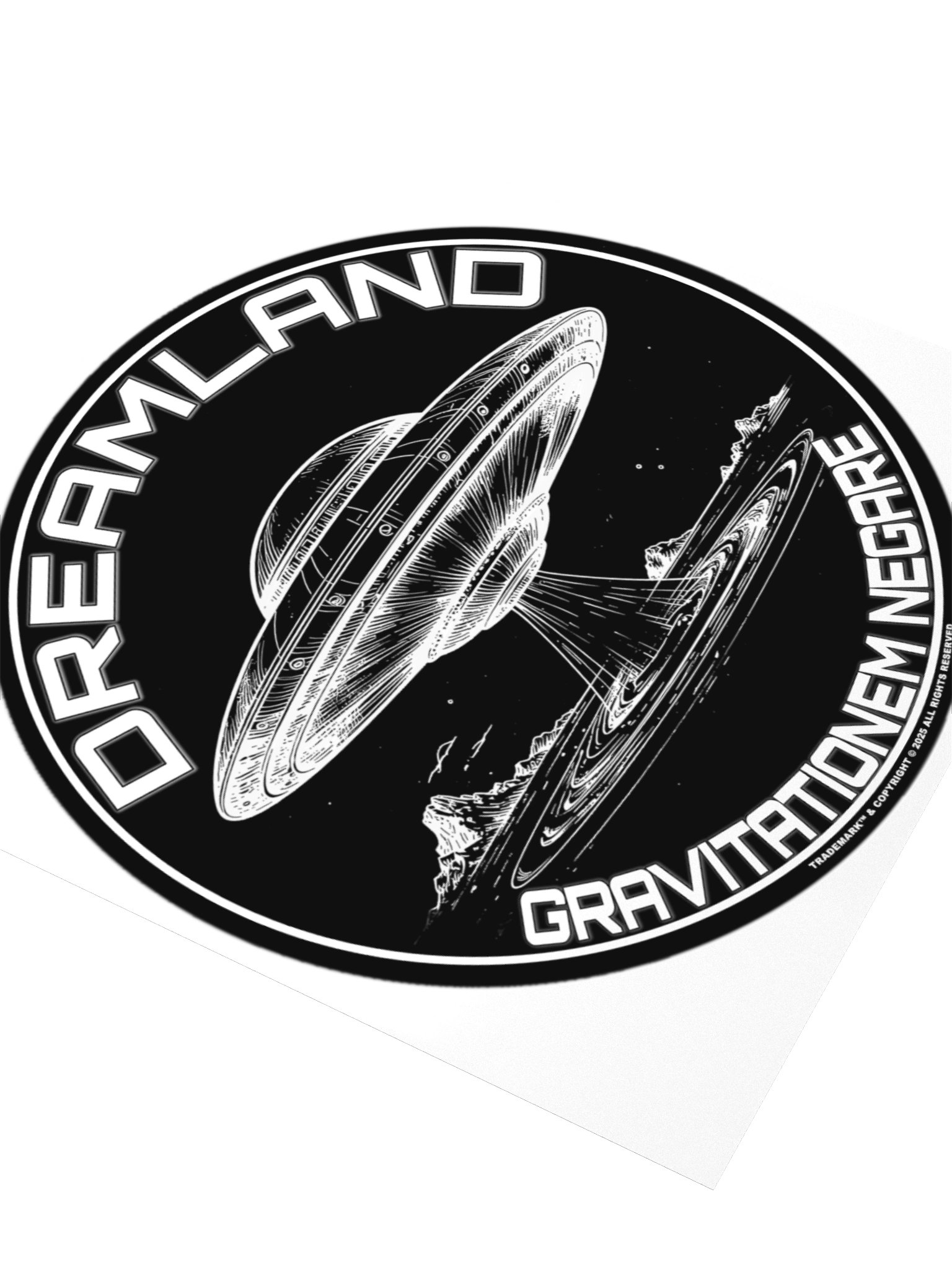 Area 51 Dreamland "Mission Patch" Vinyl Sticker (4") product image (3)