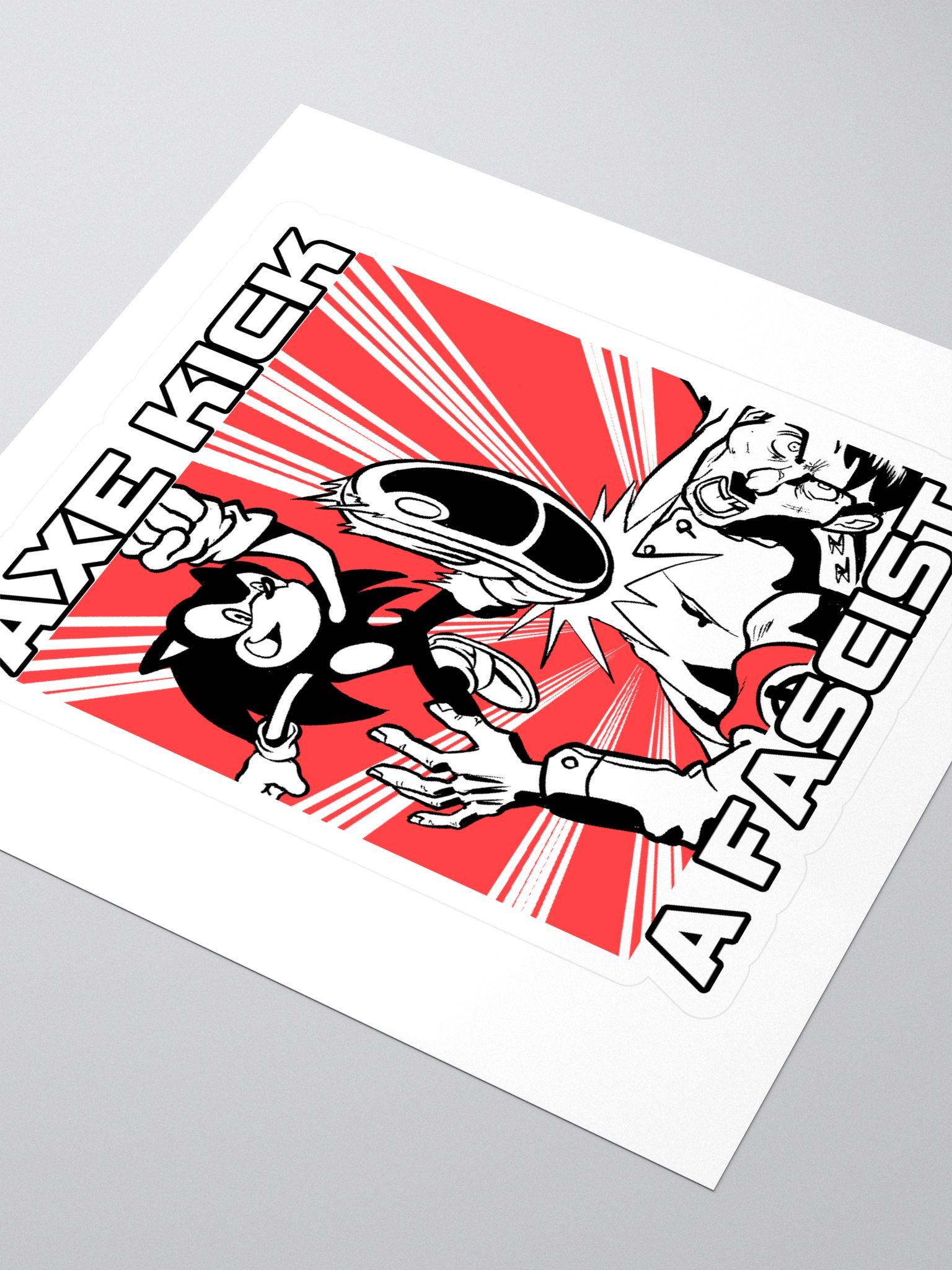 AKAF B&W (STICKER) product image (3)