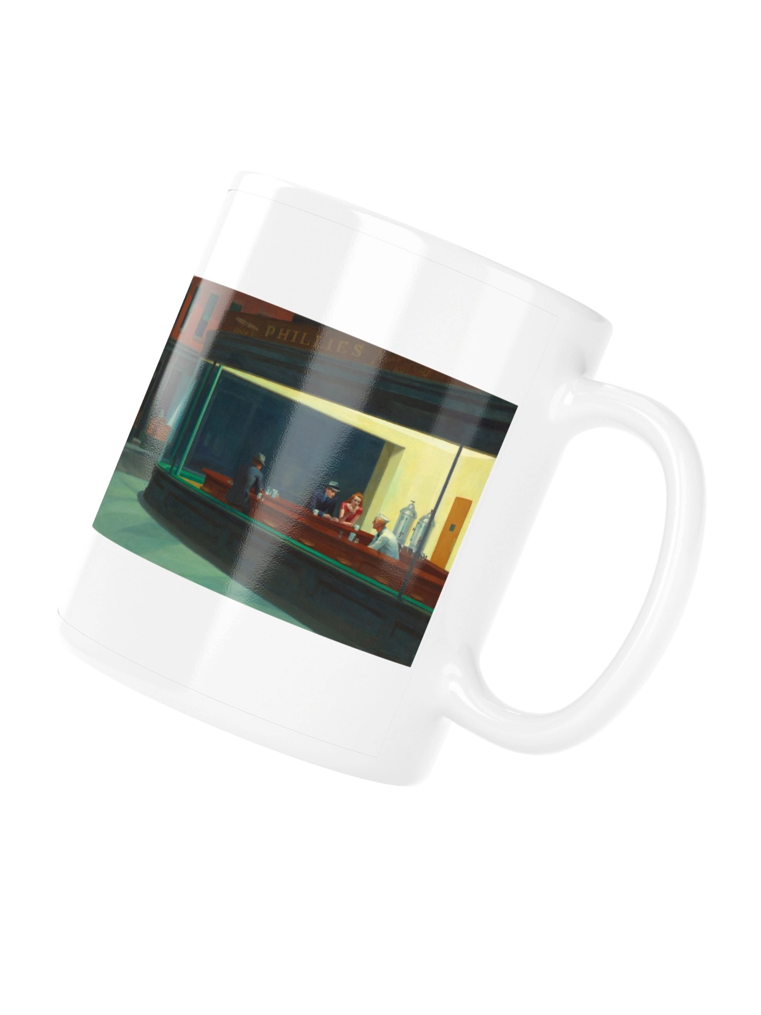 Edward Hopper – Nighthawks – Mug product image (7)