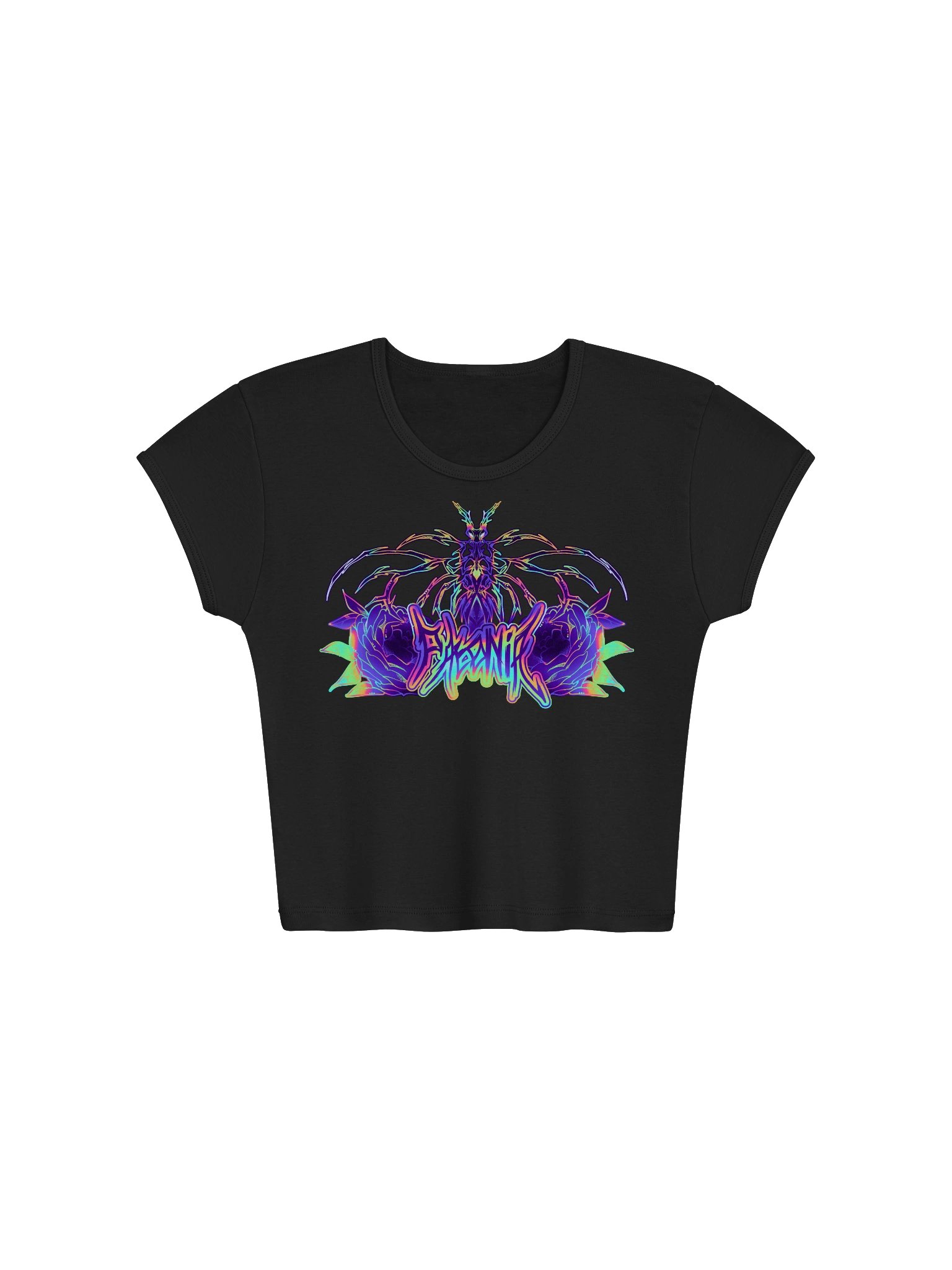 Metal Mantis Crop Tee - Holo product image (1)