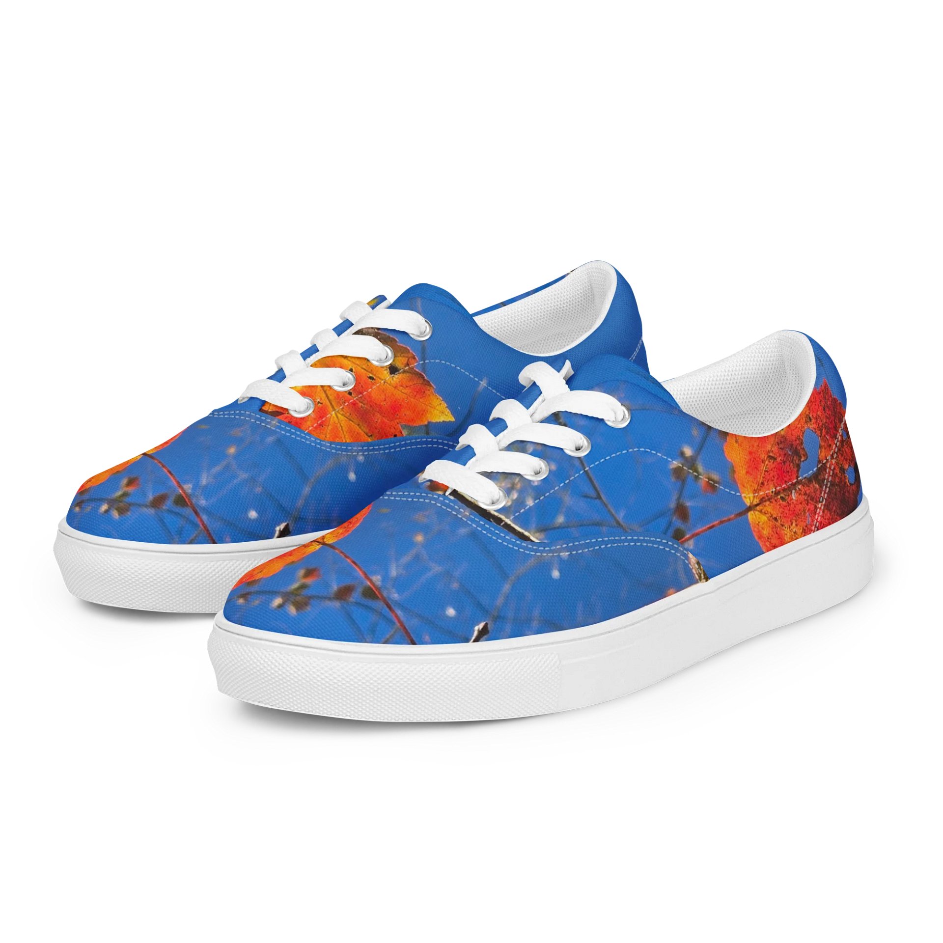 Autumn Kaleidoscope Canvas Men's Shoes product image (5)