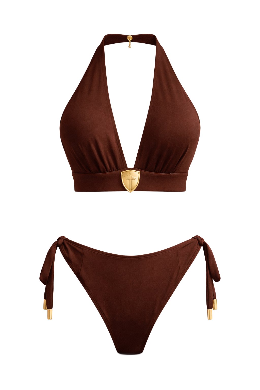 The Riviera Crest Bikini — Atelier Edition (Handcrafted to order. Delivery within 3 weeks) product image (1)