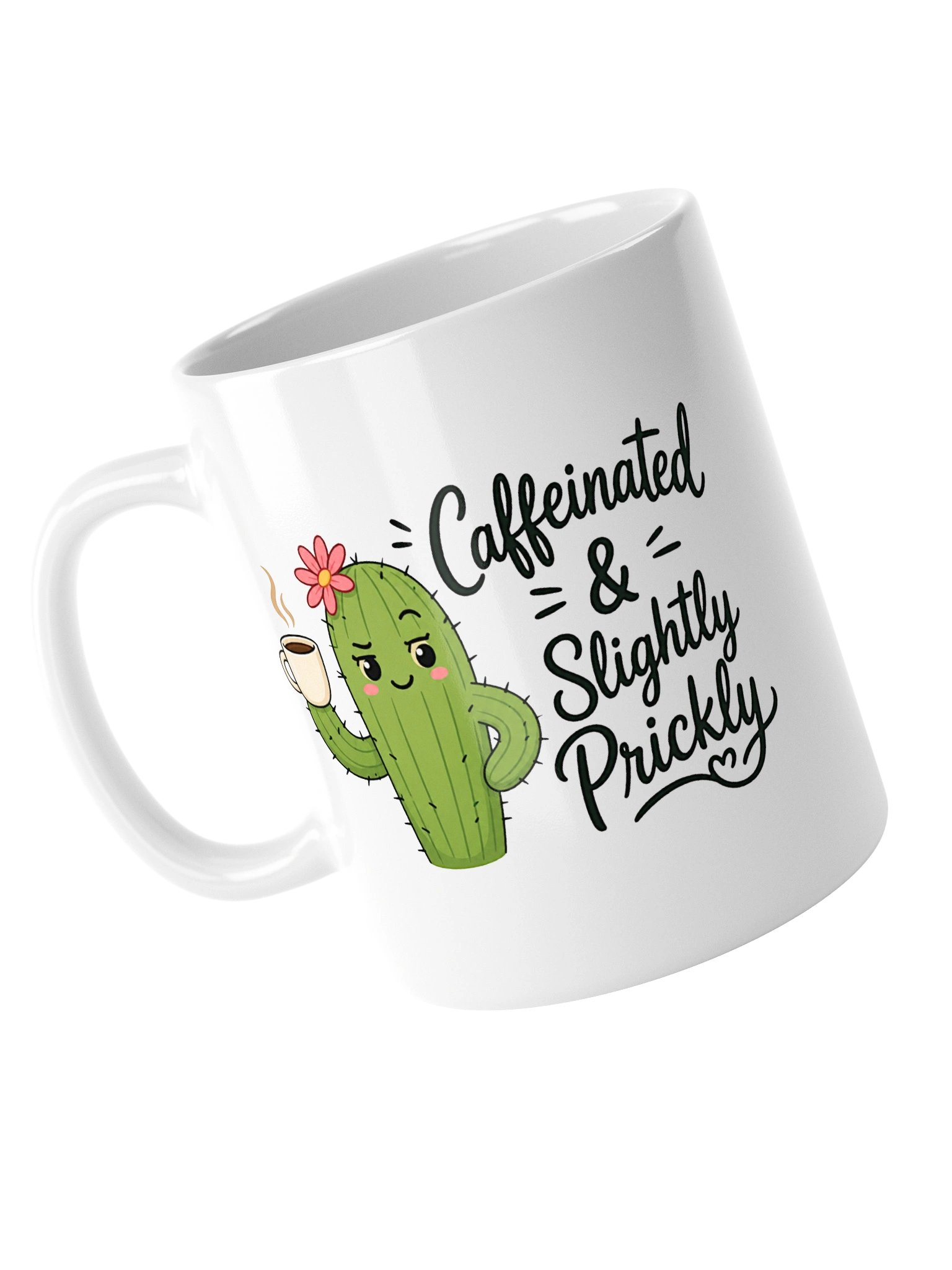 Caffeinated & Slightly Prickly Cactus Mug product image (13)