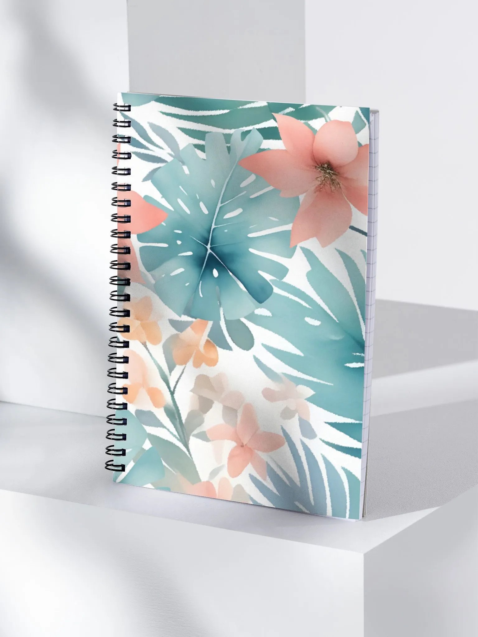 Watercolor Leaf Notebook product image (4)