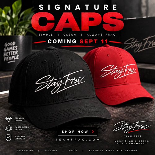 The new Signature Caps have finally arrived. Featuring a clean, embroidered design built to stand out, these are the ultimate...