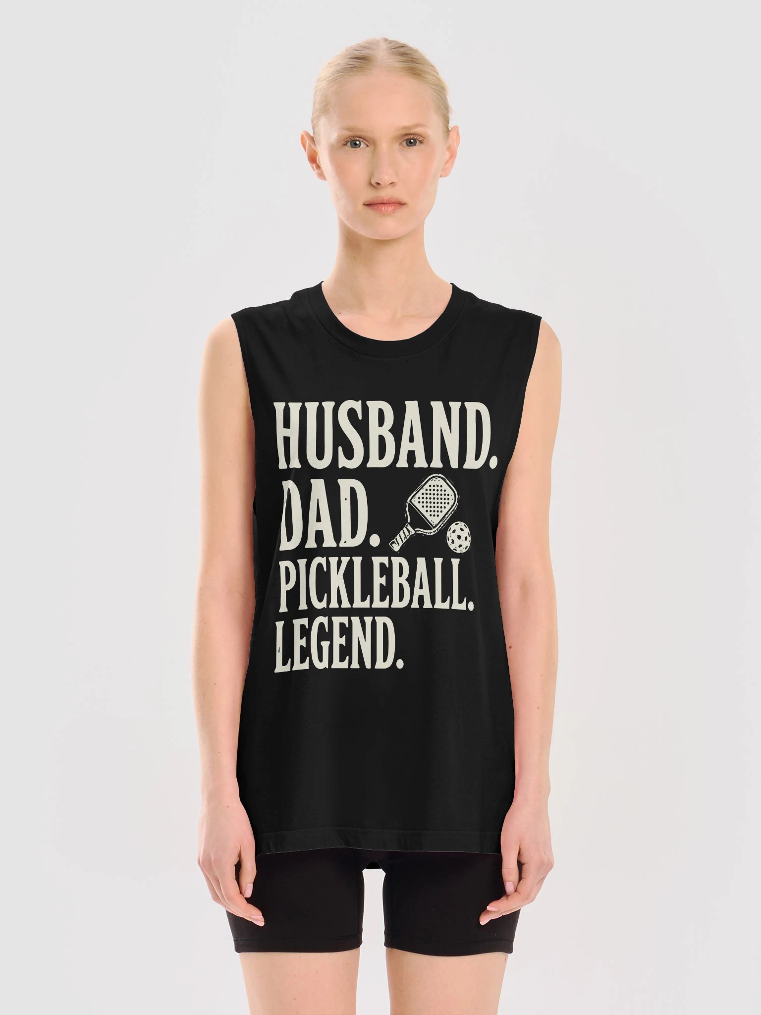 Husband Dad Pickleball Legend Father's Day Pickleball Tank Top product image (5)