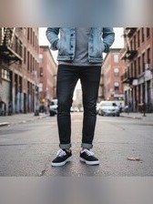 LM Origin™ Phantom Black Sneakers | Unisex Canvas Shoes product image (1)