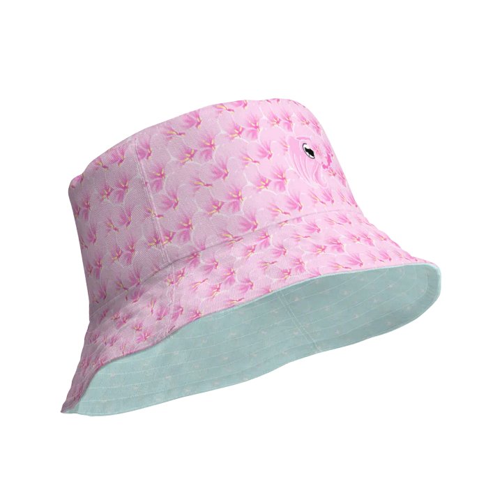 Sakura Cuttlefish Cherry Blossom print- All over print Bucket Hat - reversible product image (2)
