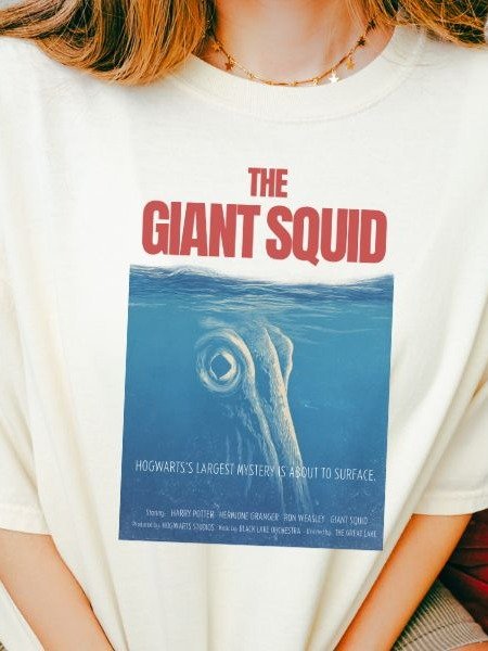 Giant Squid Funny Parody Halloween Fall Shirt product image (5)