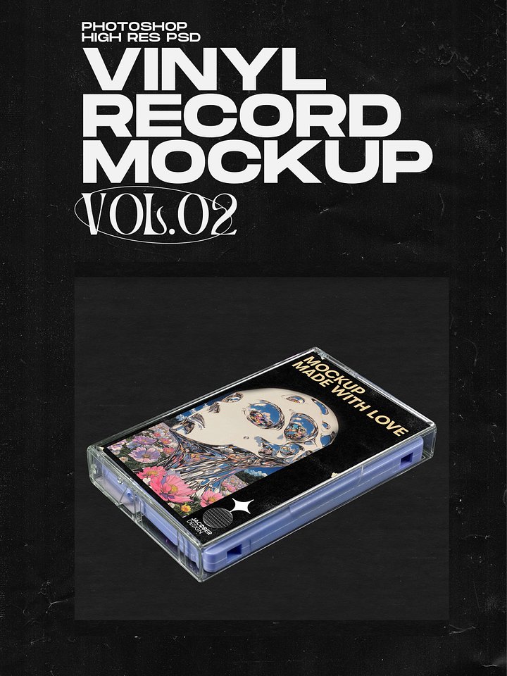 Cassette Tape Mockup Vol. 2 product image (1)