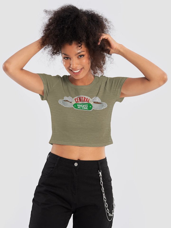 Playera TOP - Central Huevos al Cine Para Mujer product image (1)