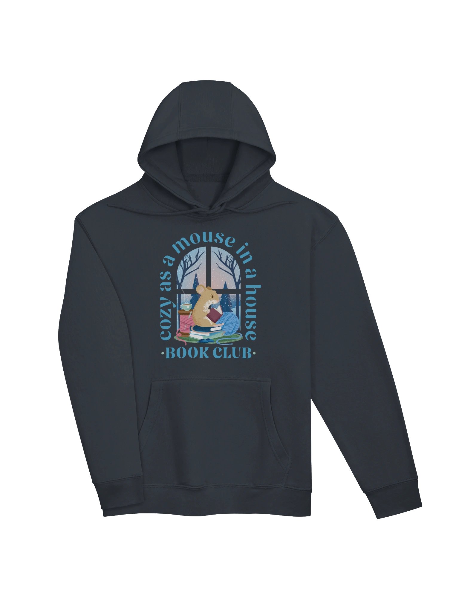 Cozy Mouse Book Club Hoodie product image (11)