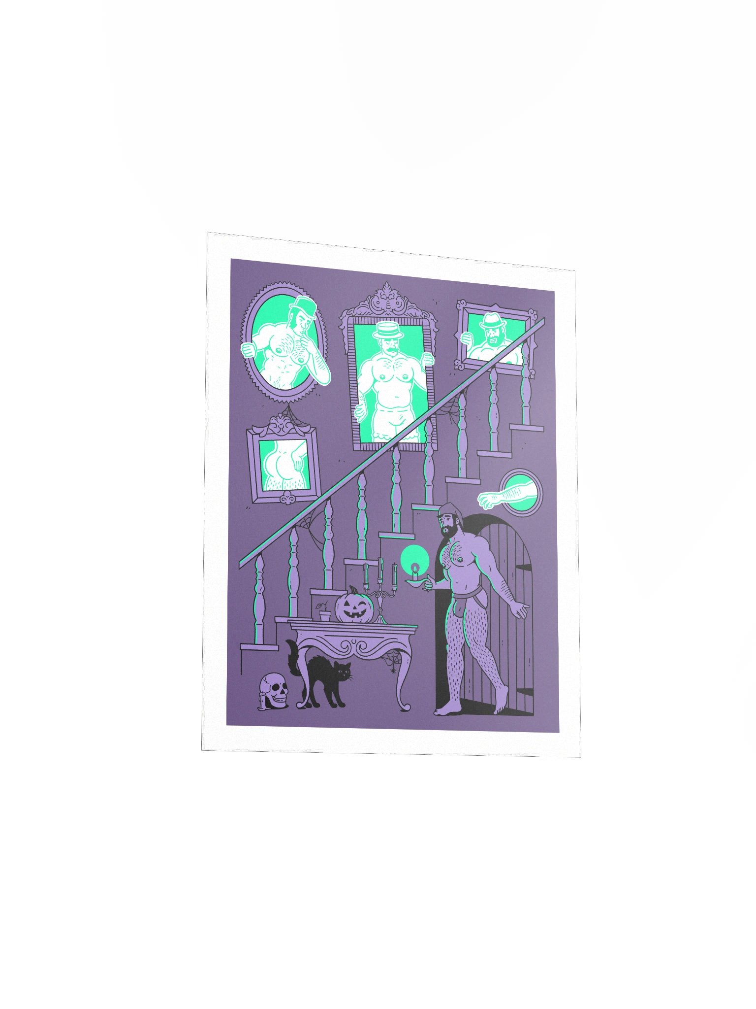 Haunted Paintings 8x10 Print product image (5)