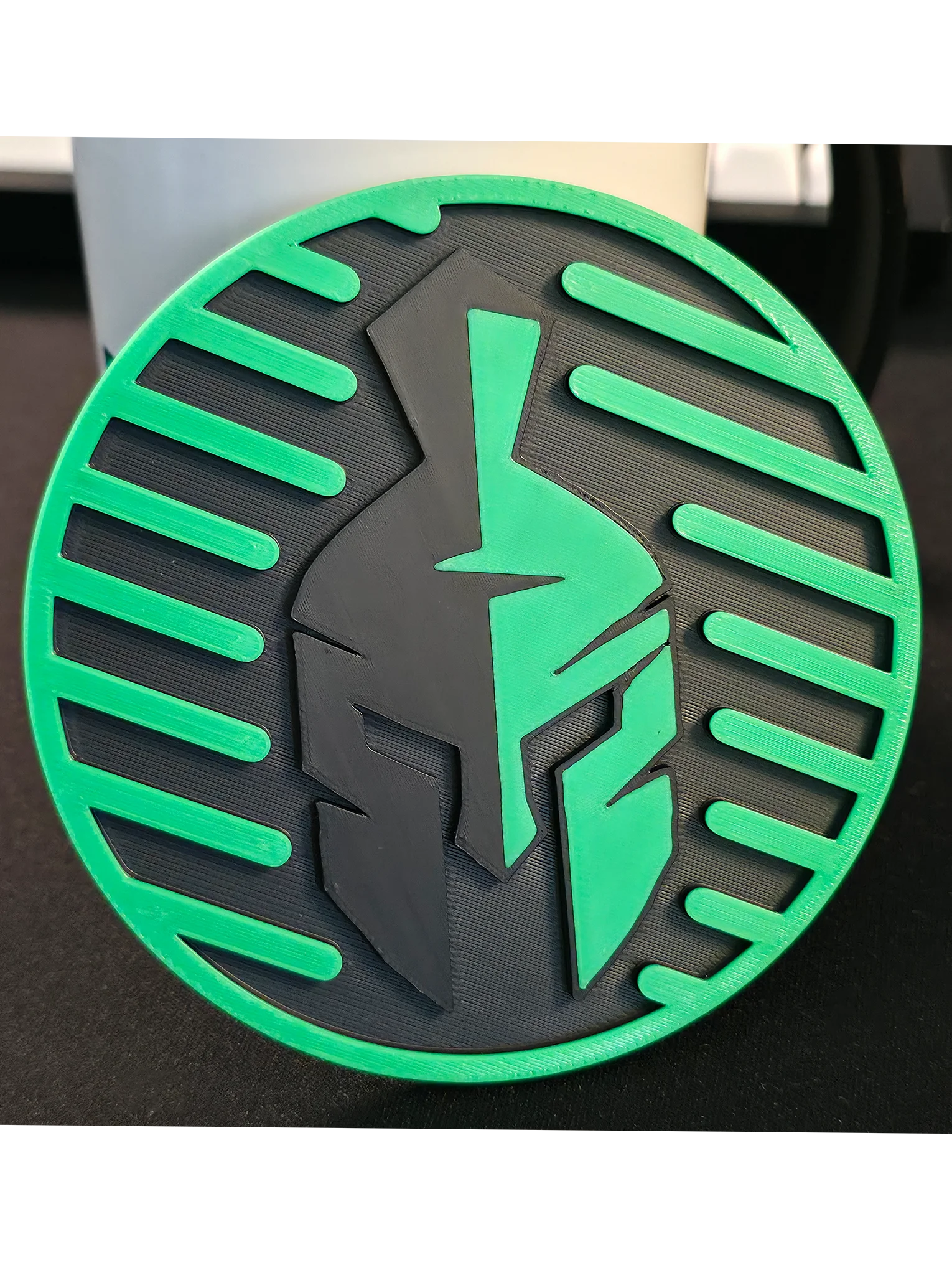 3D-Printed Coaster with Xyrage Logo product image (1)
