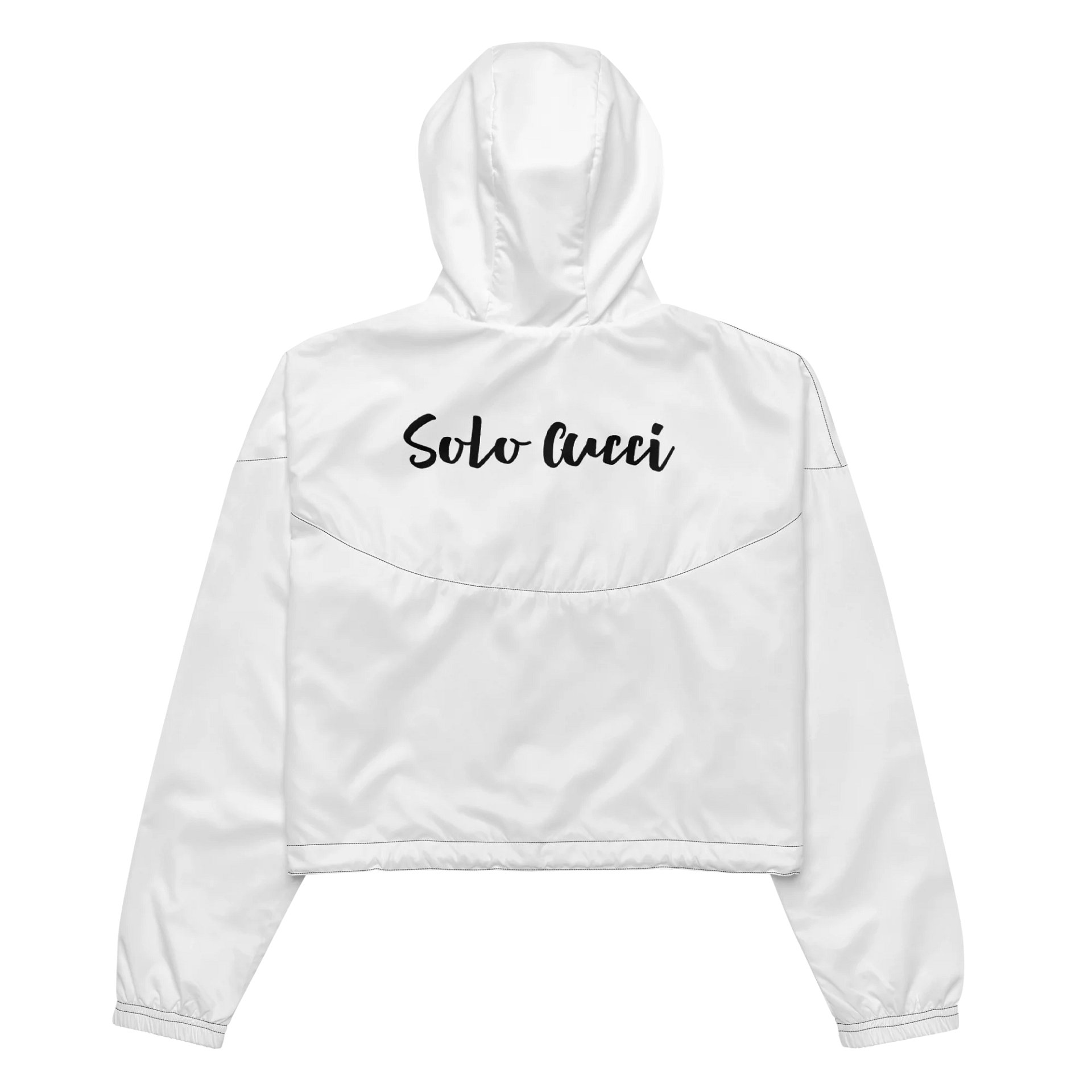 Chic Calligraphic Women's Windbreaker product image (2)