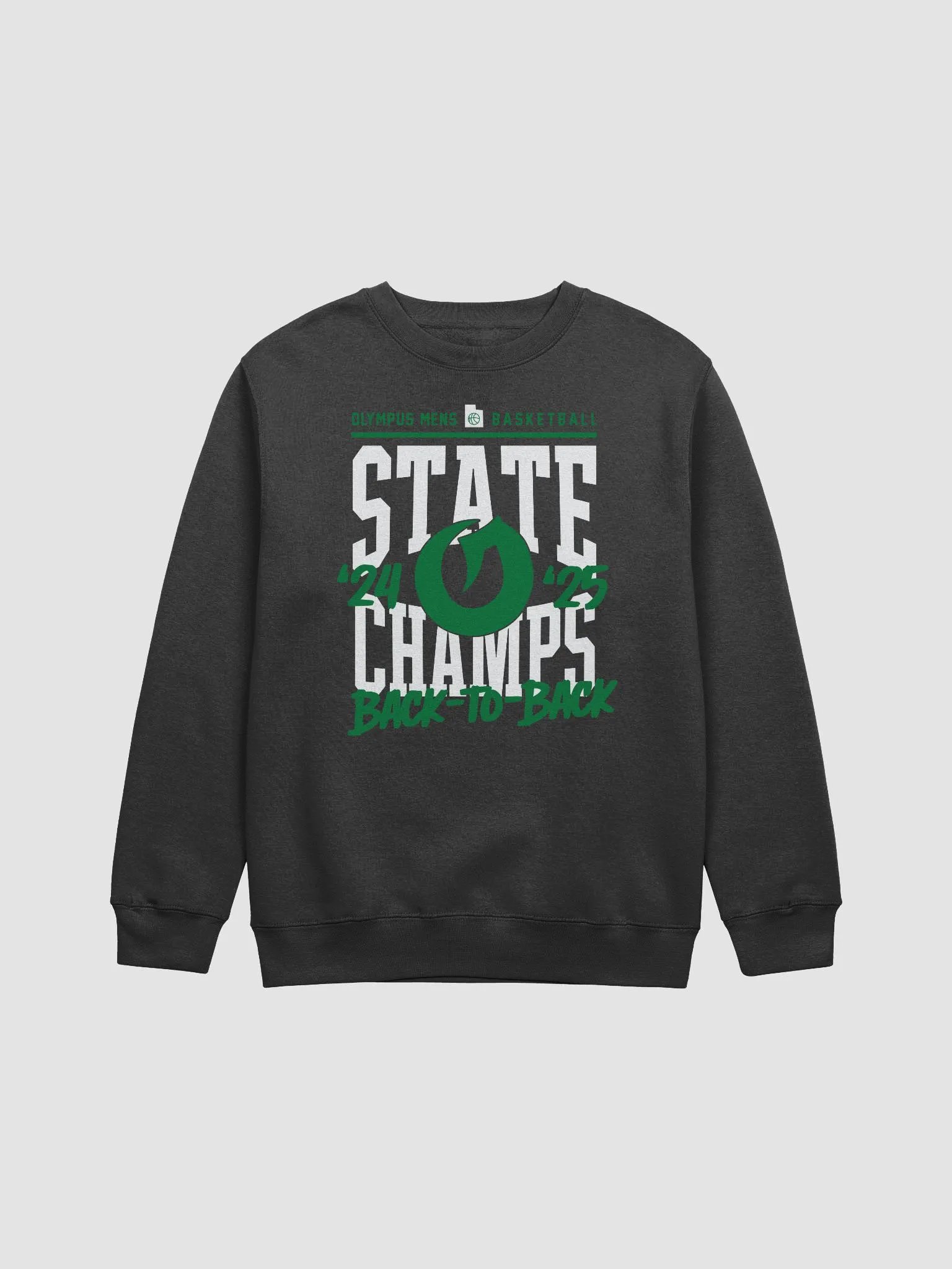 Olympus Men's Basketball Back-to-Back State Champions Crewneck product image (1)