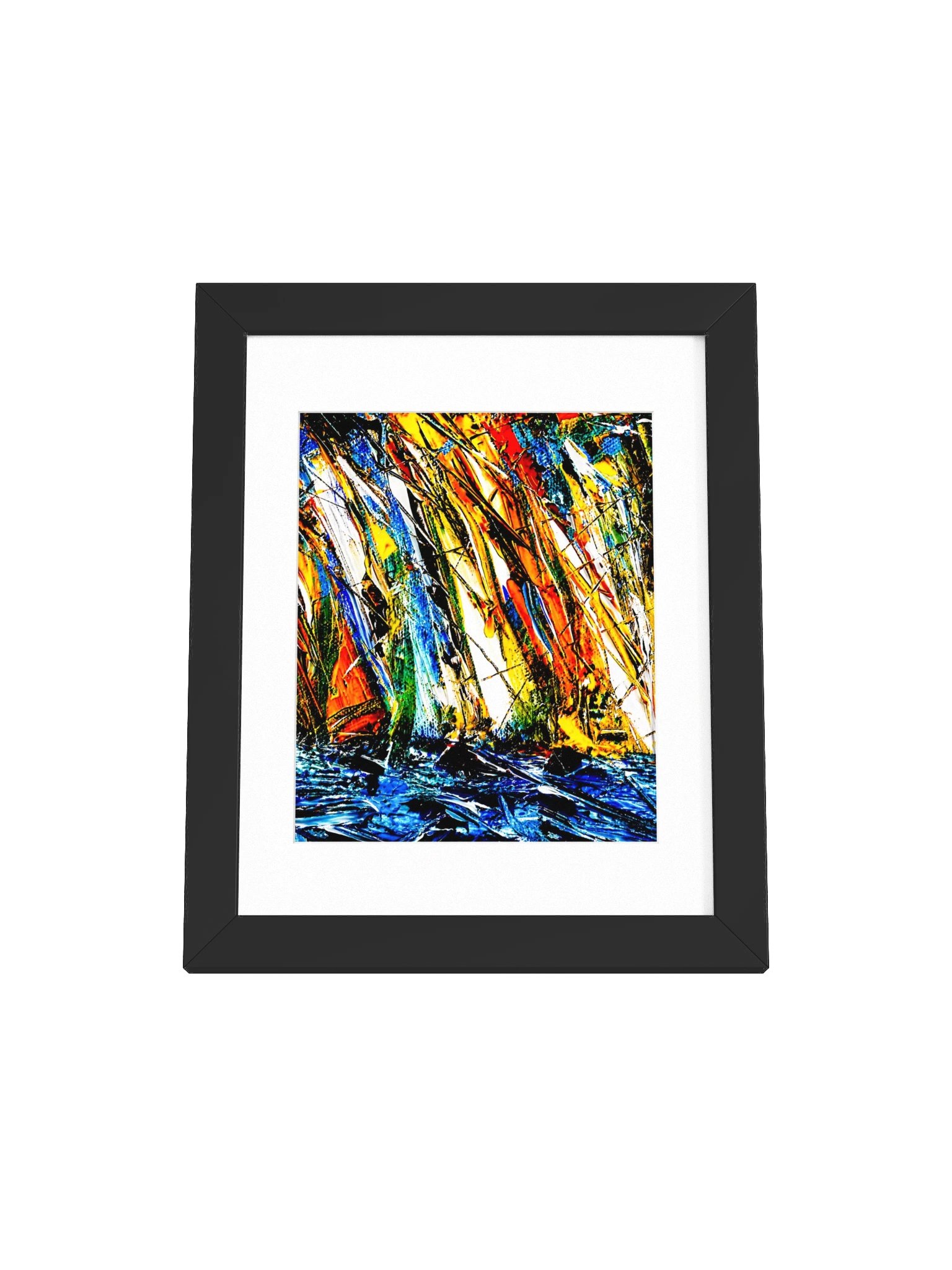 Human Post Regatta — Fine Art Print with Frame product image (1)